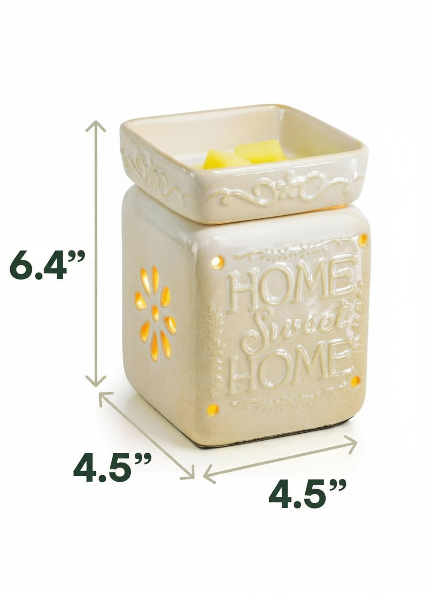 Home Sweet Home (Cream) Wax Warmer