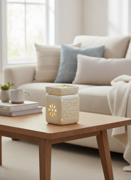 Home Sweet Home (Cream) Wax Warmer