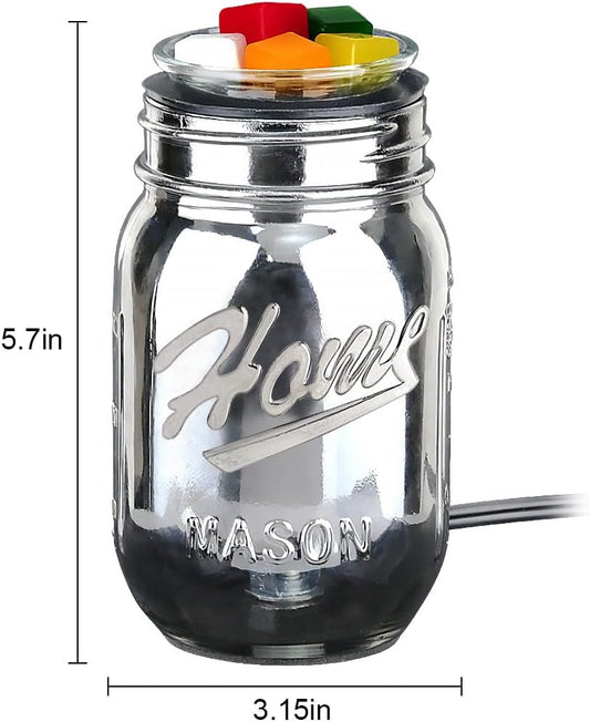 Mason Jar Wax Melt Warmer